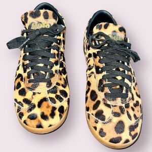 Gola Leopard Print Sneakers